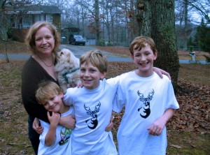 aunt leigh and the boys