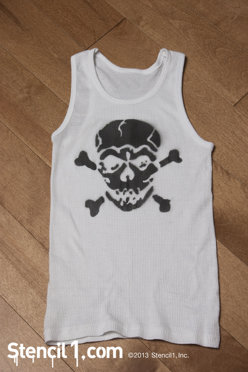 Jolly Roger Stencil - Small (5.75"x6") - Image 3
