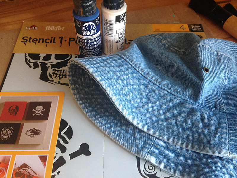 denim bucket hat pattern