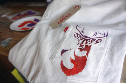 Levi's Stencil1 Deer T Shirt
