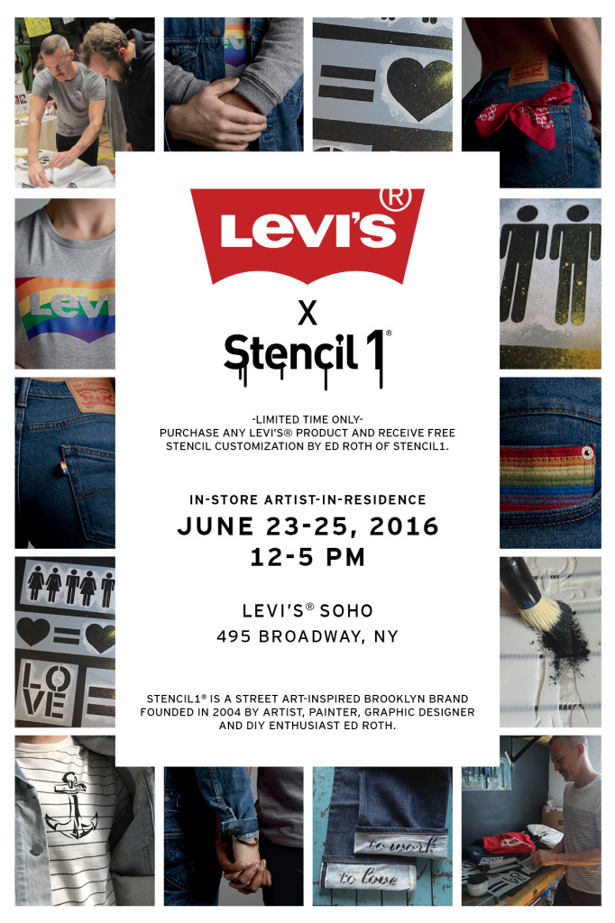 Levi's Stencil1 Artist Residency