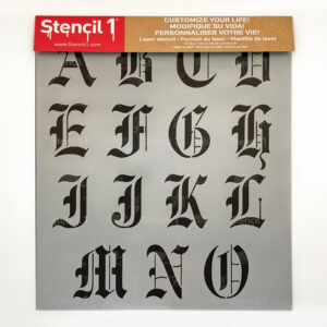 Old English Font Letter Stencils - Image 12