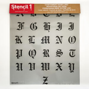 Old English Font Letter Stencils - Image 9