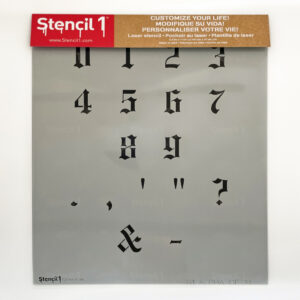 Old English Font Letter Stencils - Image 11