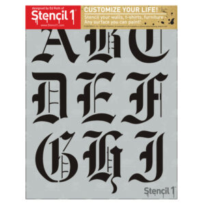 Old English Font Letter Stencils - Image 21