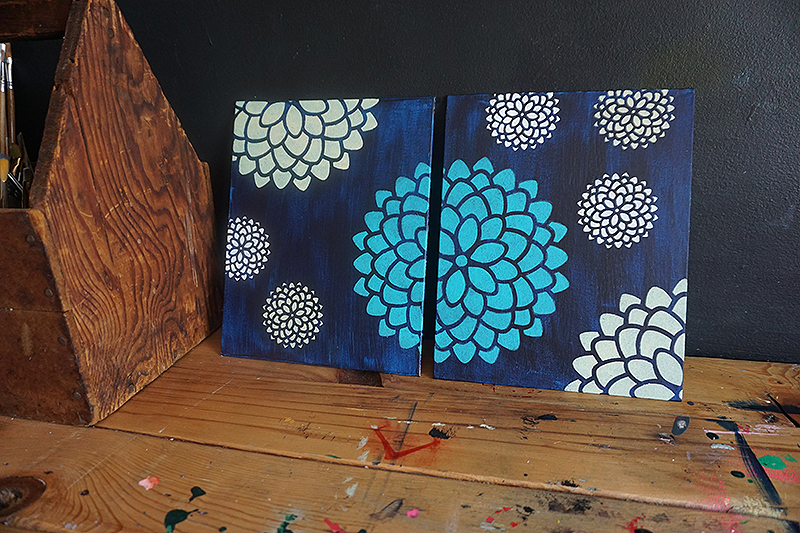 Mum Stencil - Small (5.75"x6") - Image 3