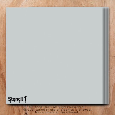 5 Pack Blank Mylar Sheets (11" x 11") for Stencil Making - for cutting your own stencils!