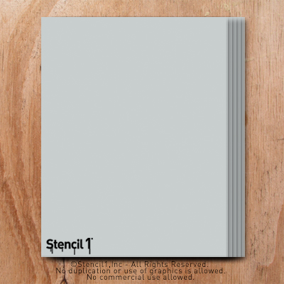 10 Pack Blank Mylar Sheets (8.5" x 11") for Stencil Making - for cutting your own stencils!