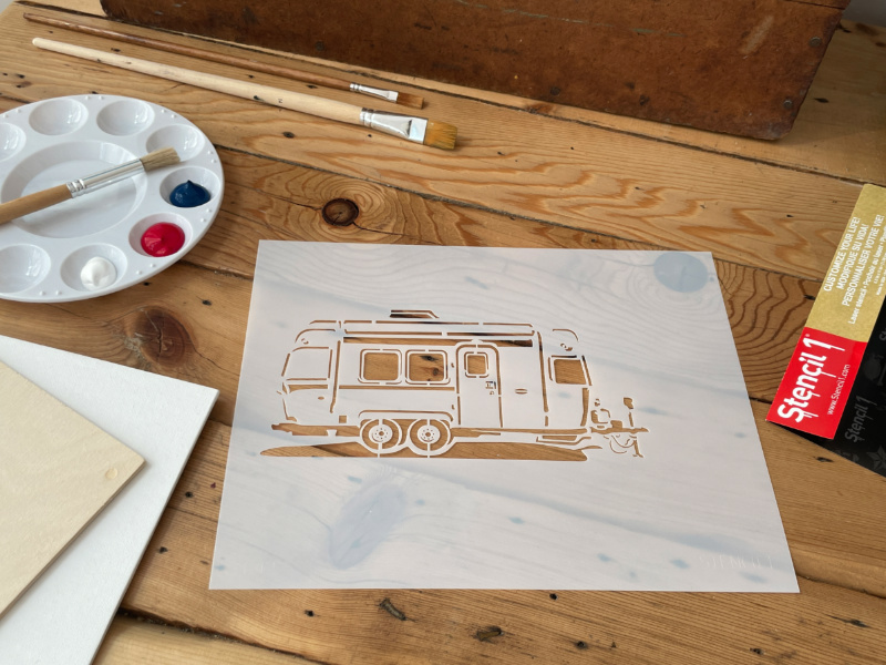 Airstream Stencil (8.5"x11") - Image 3