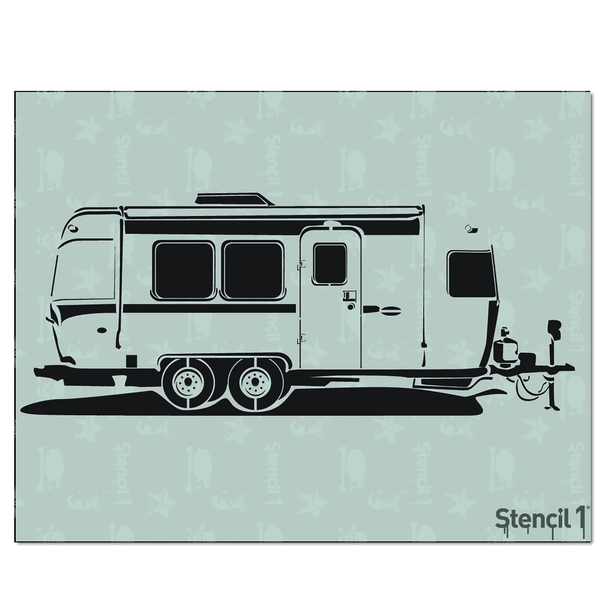 Airstream Stencil (8.5"x11")