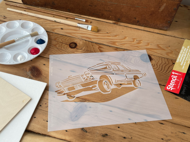 Bounce Stencil (8.5"x11") - Image 3