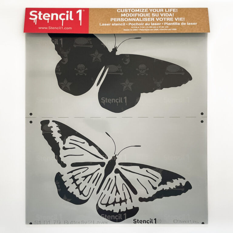 Butterfly Two-Layer Stencil - Image 3