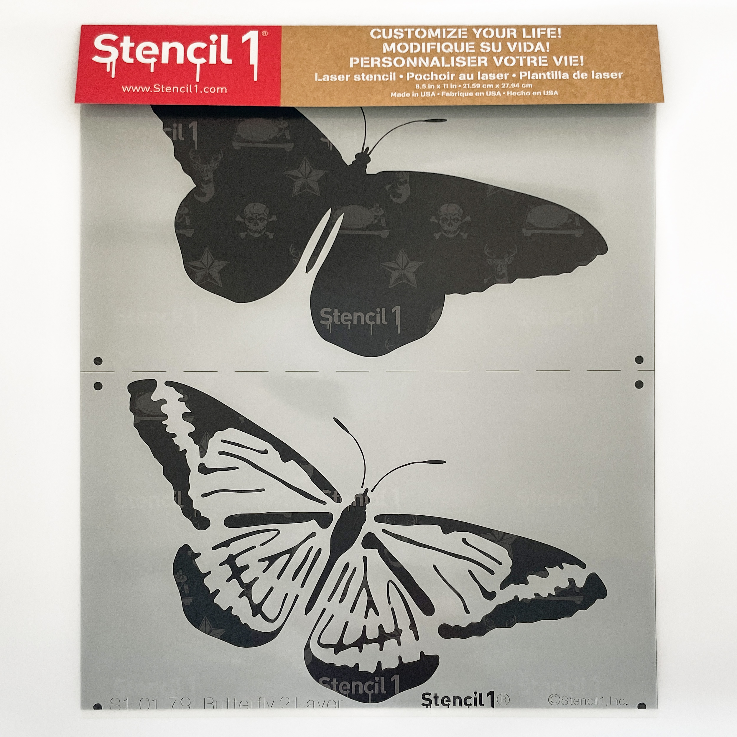 Butterfly Two-Layer Stencil