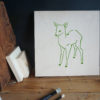 Baby Deer Stencil