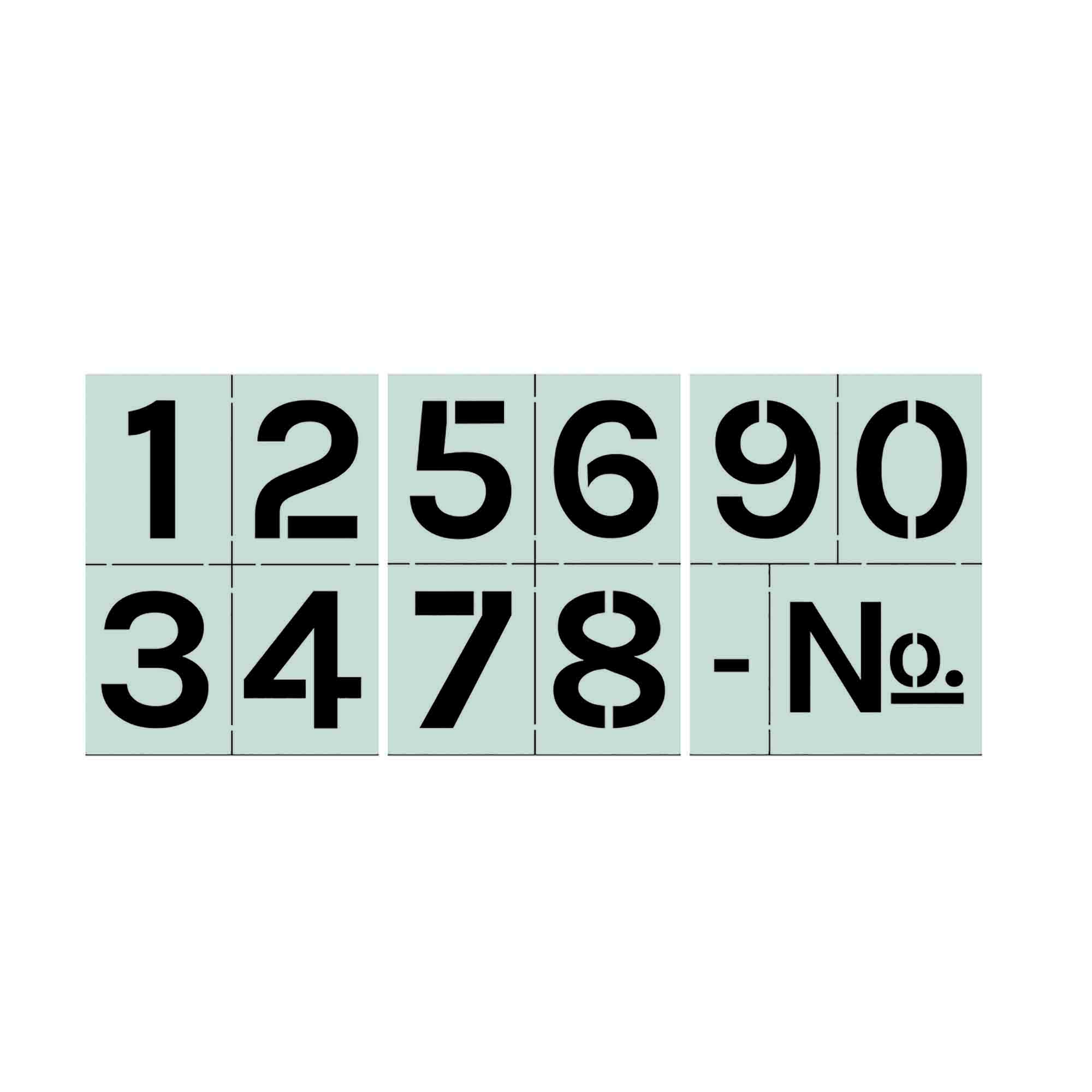 Printable Stencils for the Number 8  Number stencils, Stencils printables,  Stencil printing