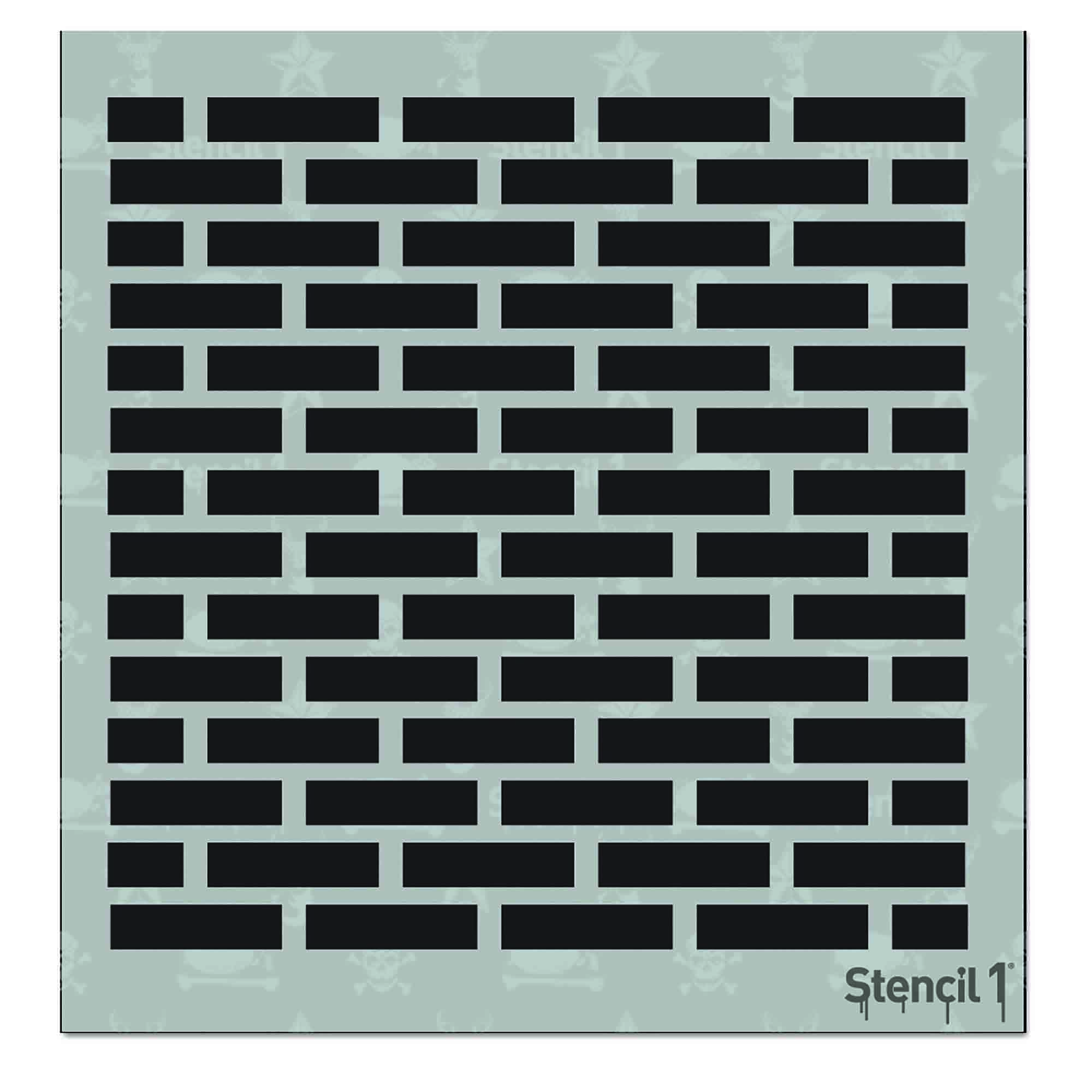Bricks Stencil -Small (5.75″x6″)