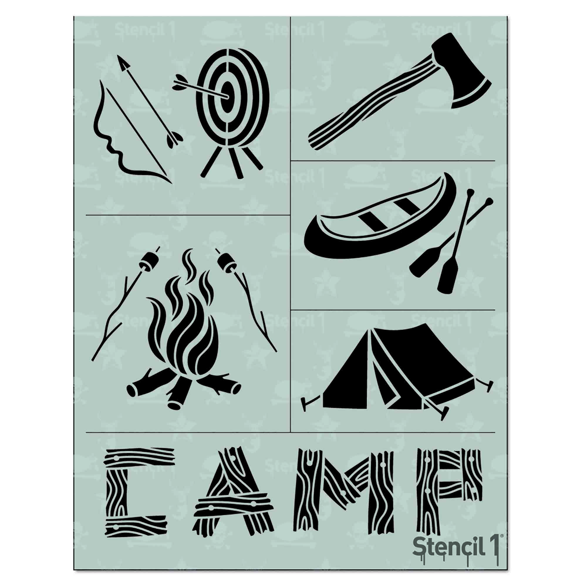 CAMP Stencil 6-pack