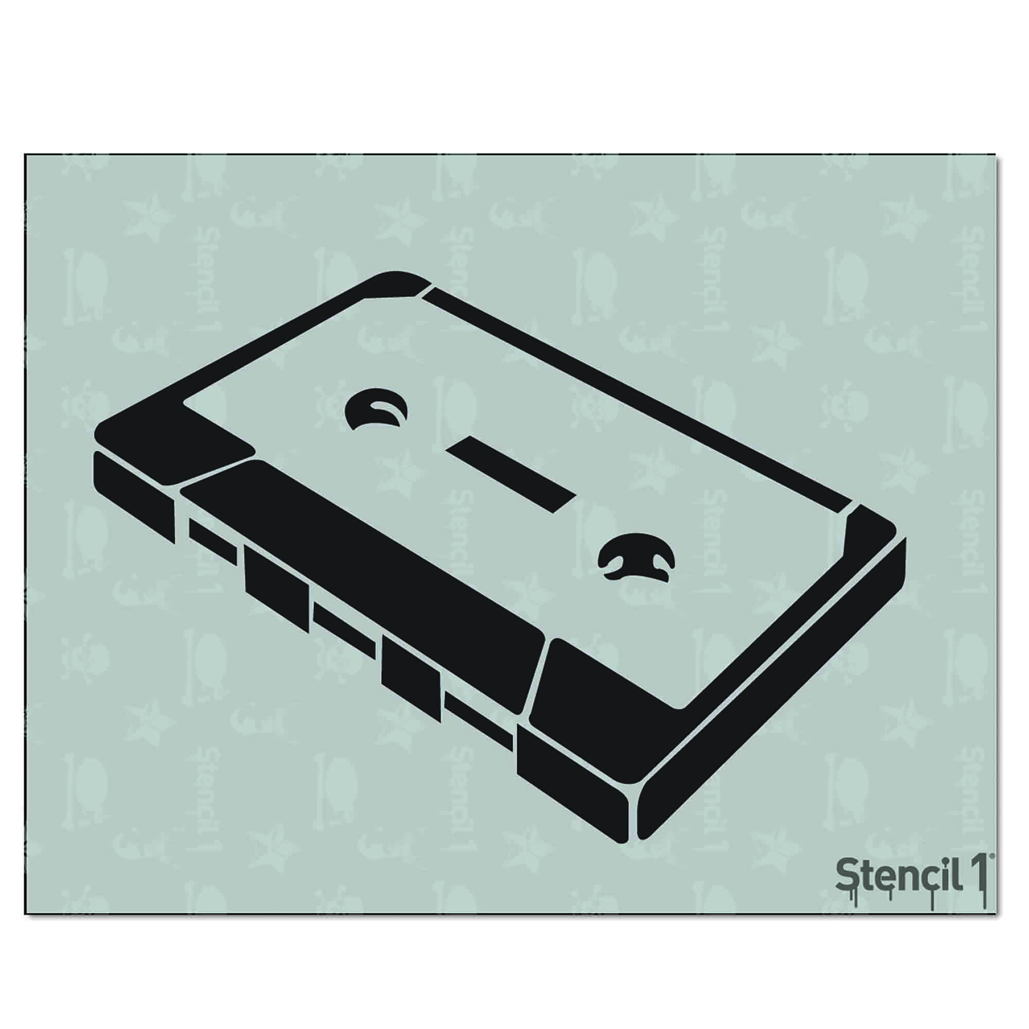 Cassette Stencil (8.5"x11")
