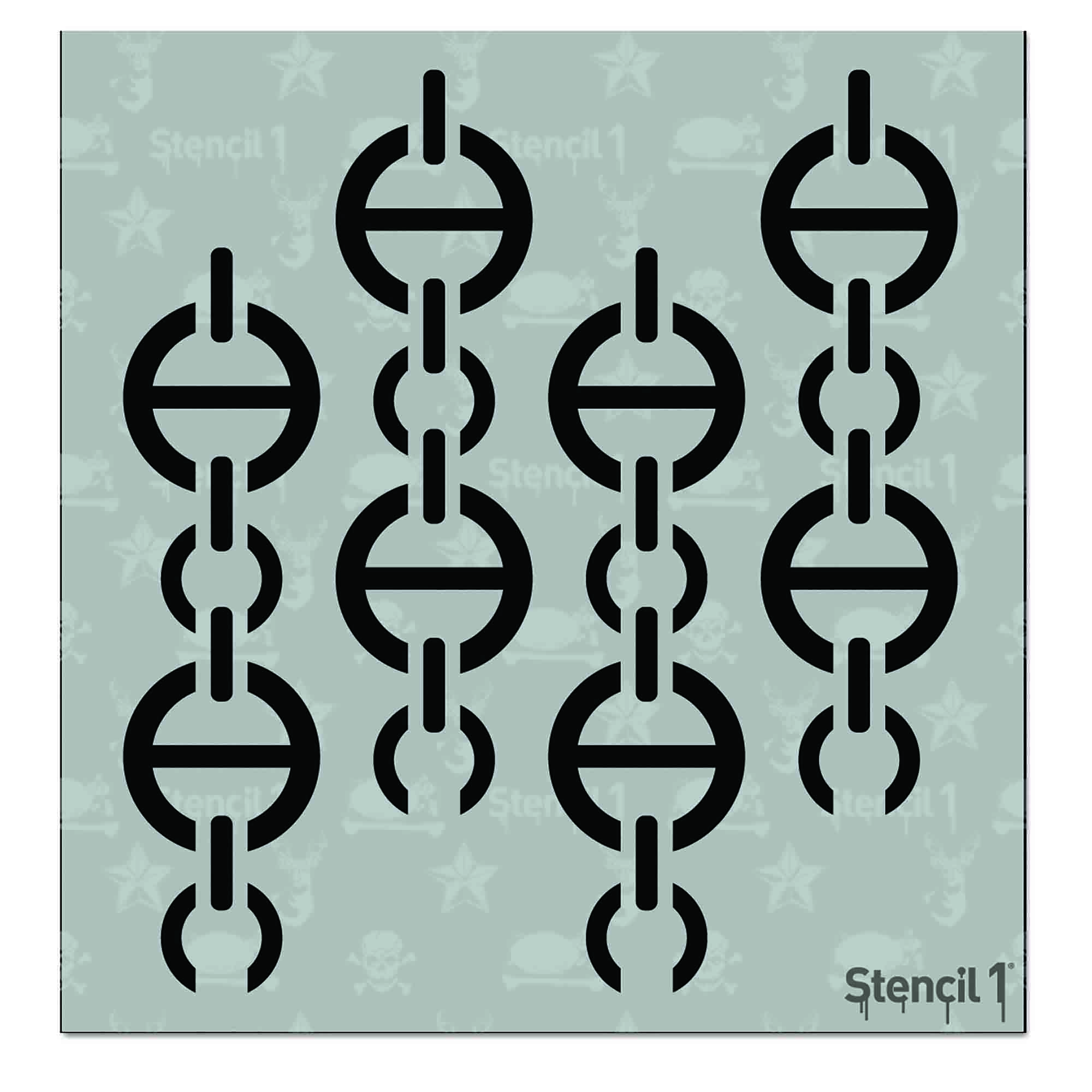 Chains Couture Stencil – Small (5.75"x6")