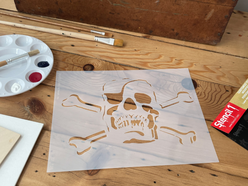 JOLLY ROGER SKULL SILICONE MOLD – petalcraftsusa.com