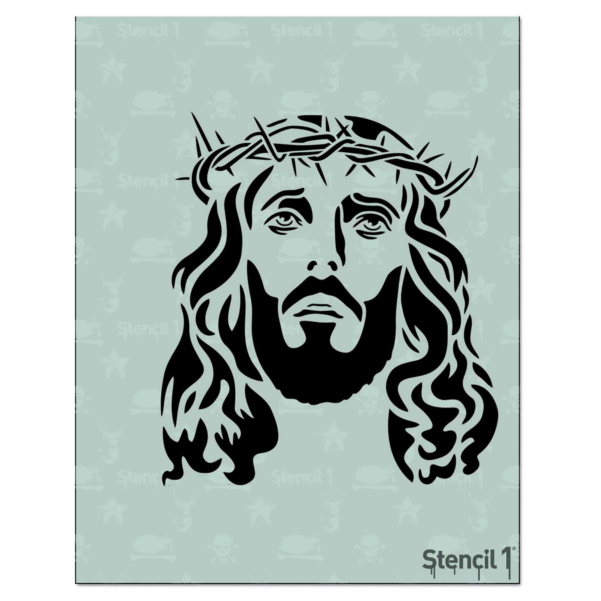 93-00010 Graffiti Jesus Stencil