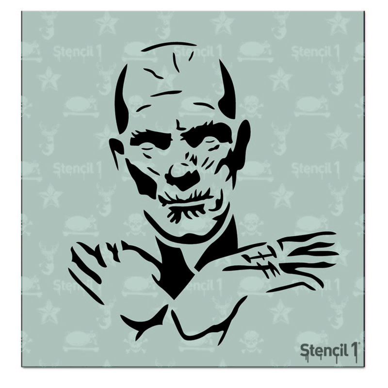 Monsters Stencils 4 PackStencil 1