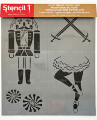 Nutcracker Stencil 4-Pack | Stencil 1