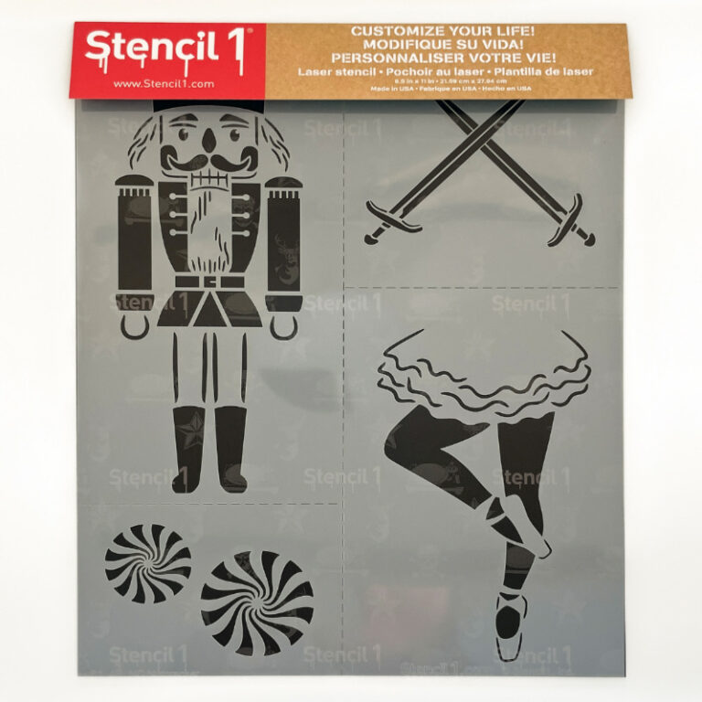 Nutcracker Stencil 4-Pack | Stencil 1