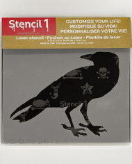 Raven Stencil -Small (5.75″x6″) | Stencil 1