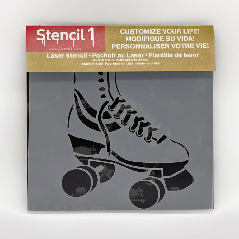 Roller Skate Stencil small (5.75″x6″) Stencil 1