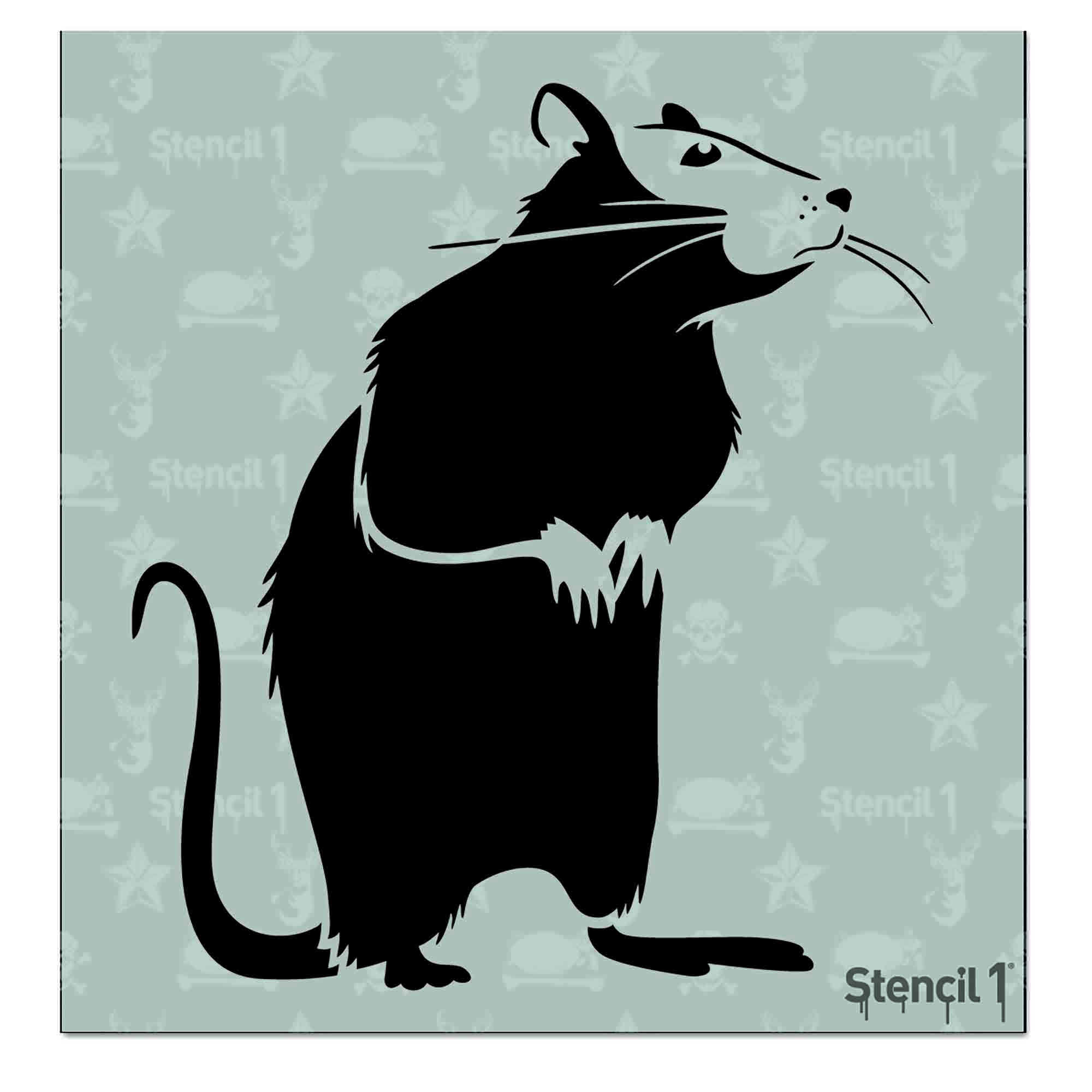 Rat Stencil -Small