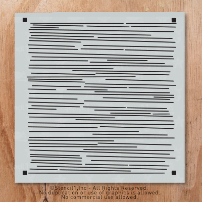 Lines Repeat Stencil | Stencil 1