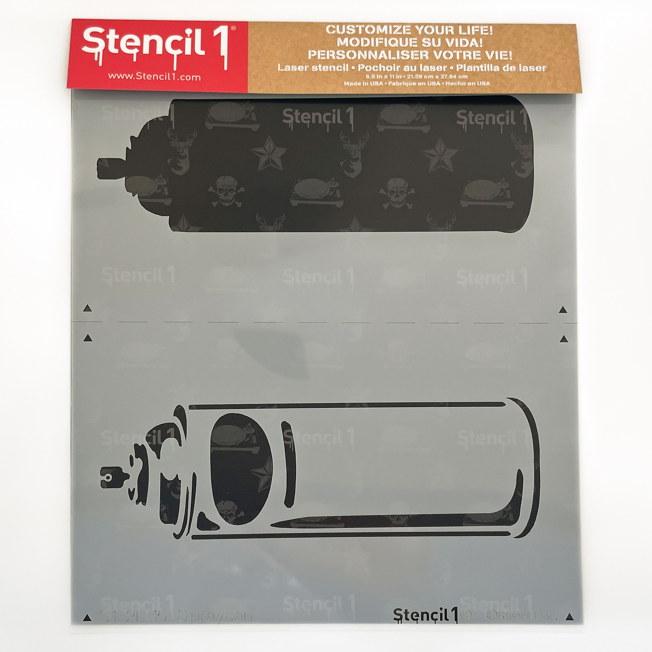 Spraycan Stencil - Two Layers - Image 3