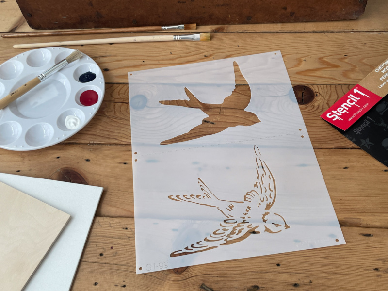Swallow Two-Layer Stencil - Image 7