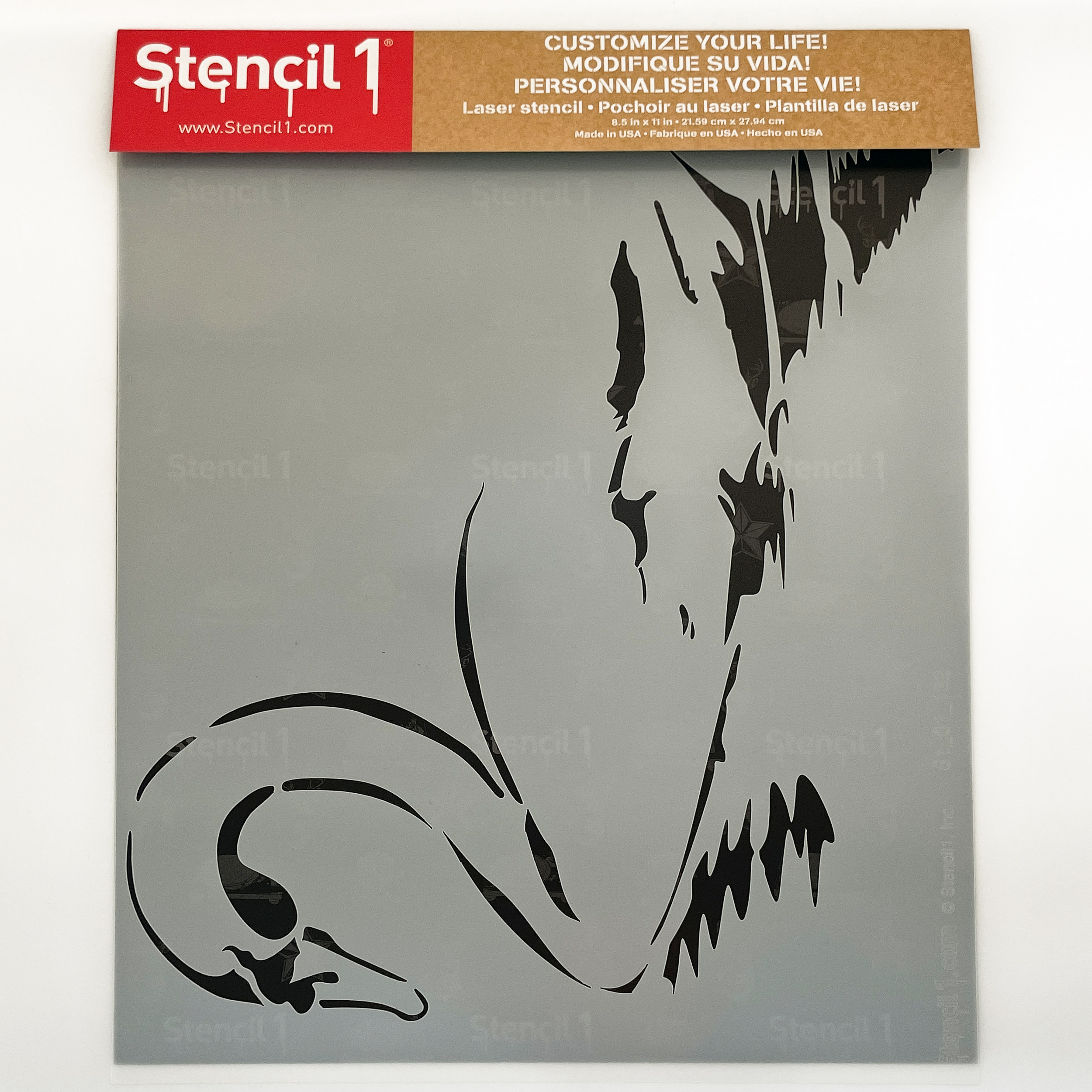 Swan Reusable Mylar Stencil Art Supplies 