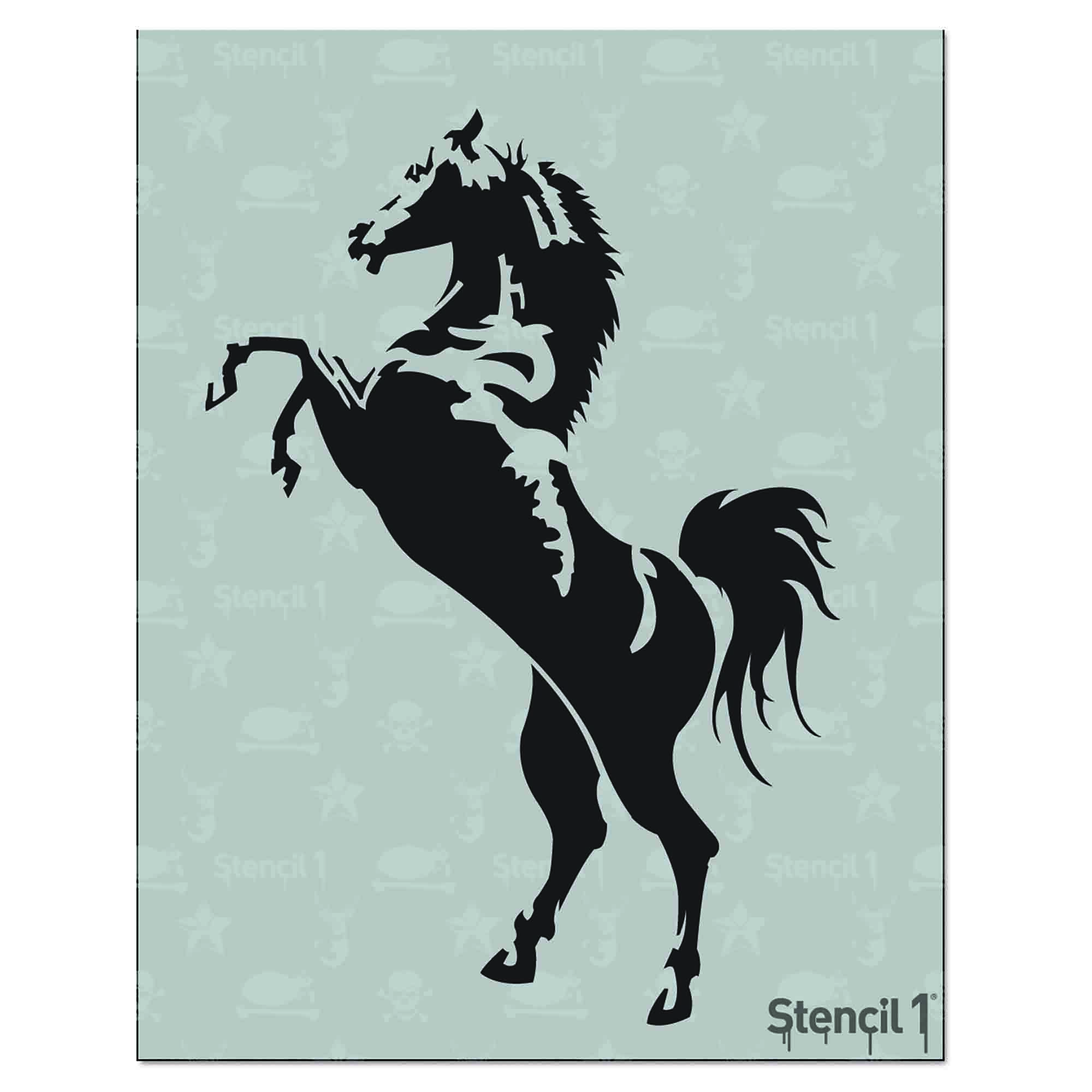 Stallion Stencil - Small