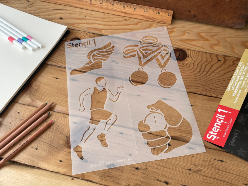 Track Stencil 4-pack - Image 4