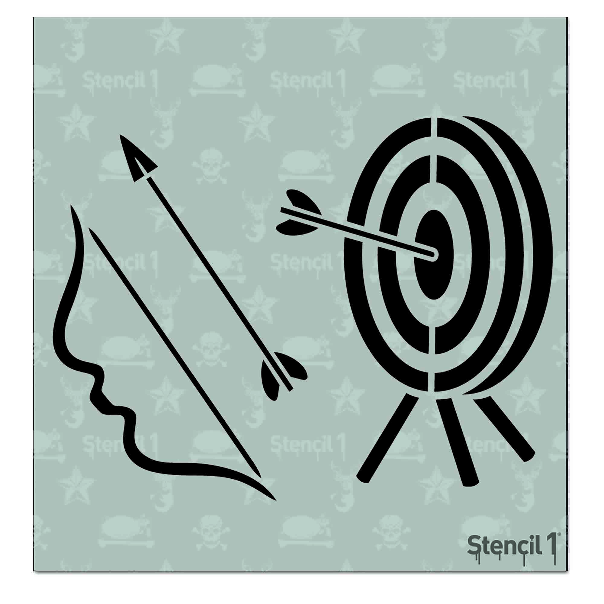 Target Stencil Small Stencil 1