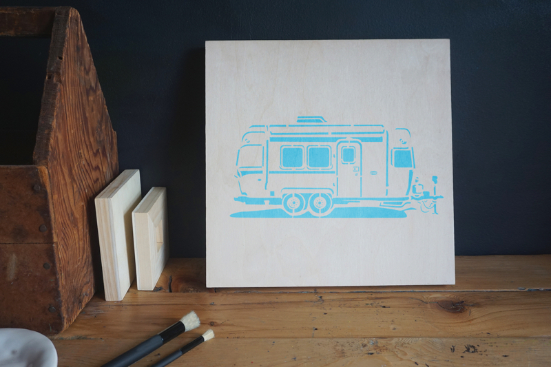 Airstream Stencil (8.5"x11") - Image 2