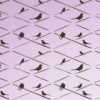 Birds on a Wire Stencil stenciled wall