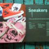 Stencil101 book Sneakers stenciled