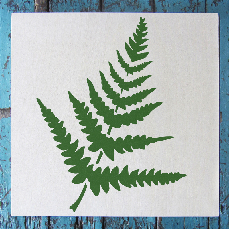 Printable Fern Template