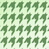 houndstooth repeat pattern stencil applied