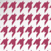 houndstooth repeat pattern stencil applied