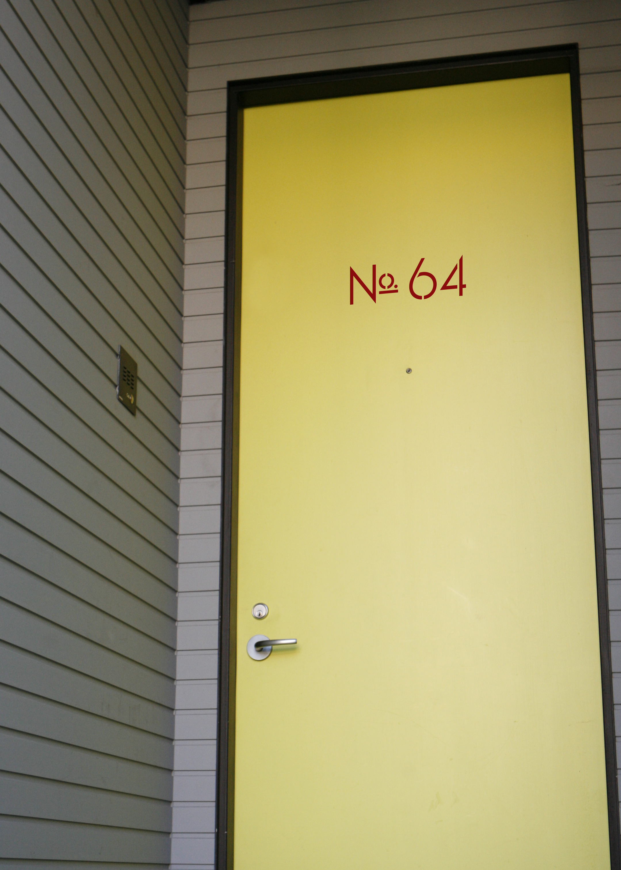 4" Modern Number Stencil Set - Image 2