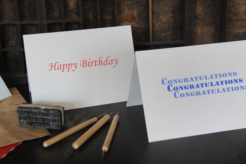 SAYINGS Stencil stenciled cards