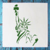 statue of liberty stencil stencil1 applied