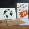 Traveler Stencil Stenciled Cards