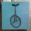 Unicycle Stencil Applied