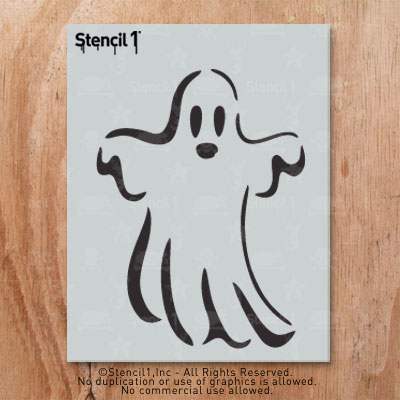 15 Best Halloween Ghost Stencils Printable - printablee.com